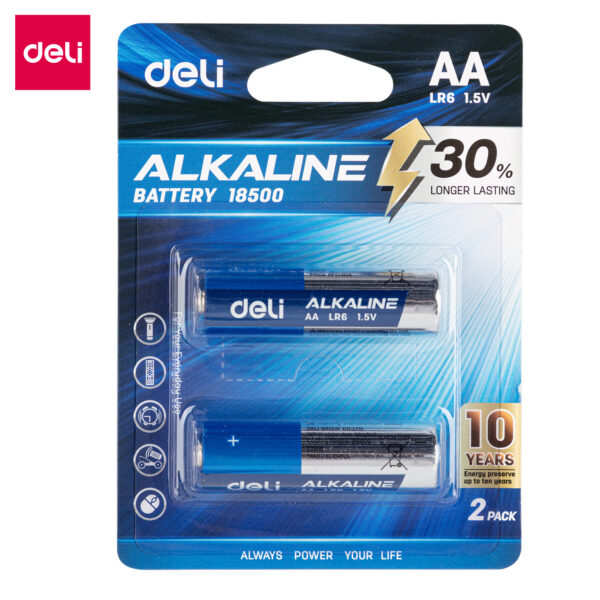 Deli Alkaline Battery AA LR6 E18500