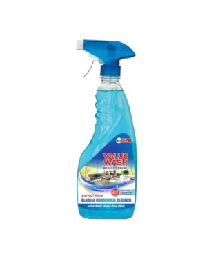 Value Clean Glass Cleaner 500 ML Indian Glass Cleaner With 1 Wiping Towel Complemetory