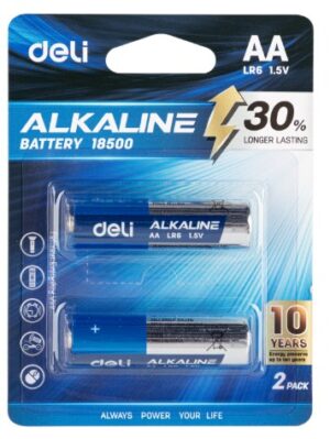 Alkaline Battery AA LR6 1.6v set of 2