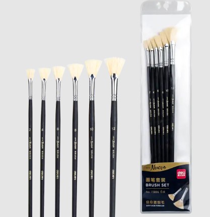 deli brushset1 Arte Neuvo Brush Set (Packet of 6)